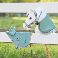 Vliegenmasker Hobby Horse HV Polo Ruby Aqua sky