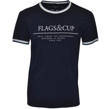 Heren T-shirt Prado Flags & Cup Heren T-shirt Prado Flags & Cup