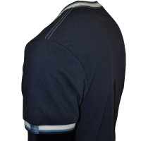 Heren T-shirt Prado Flags & Cup Marineblauw