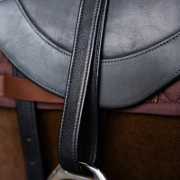 Imperial Riding stijgbeugelriemen met nylon kern Zwart