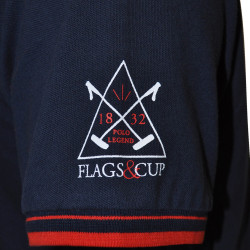 Herenpolo Capto Flags & Cup Herenpolo Capto Flags & Cup