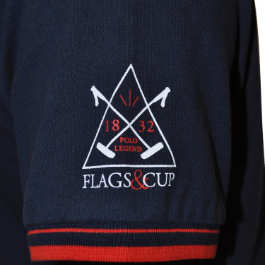 Herenpolo Capto Flags & Cup Herenpolo Capto Flags & Cup