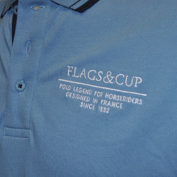 Herenpolo Capto Flags & Cup Herenpolo Capto Flags & Cup
