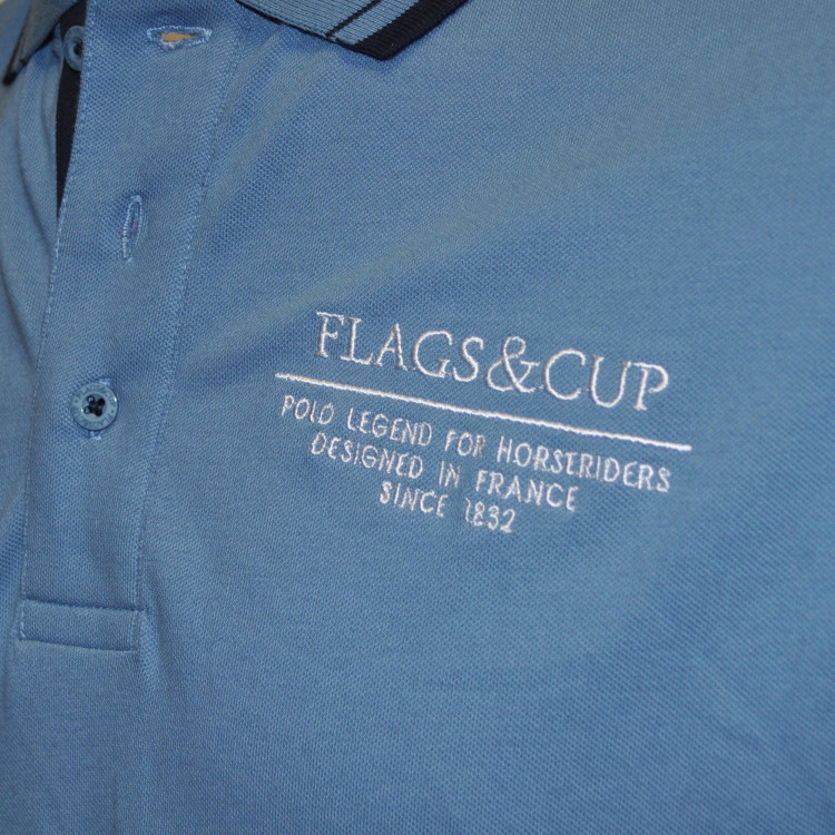 Herenpolo Capto Flags & Cup Herenpolo Capto Flags & Cup