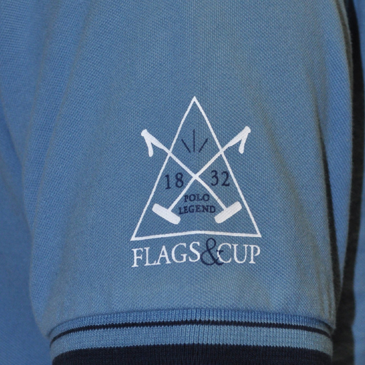 Herenpolo Capto Flags & Cup Herenpolo Capto Flags & Cup