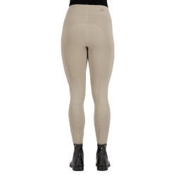 Dames paardrijdlegging Euro-Star Empower kniest grip Beige