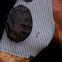HV Polo Nena vliegenmasker met print Marine Marineblauw