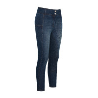 Euro-Star Classic Slim denim rijbroek dames Donker denimblauw Euro-Star Classic Slim denim rijbroek dames Donker denimblauw