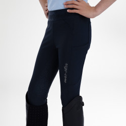 Euro-Star Impressive FullGrip Kids rijbroek Marine Marineblauw
