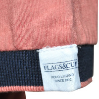 Kinderpolo Cusca Flags & Cup Oudroze Kinderpolo Cusca Flags & Cup Oudroze