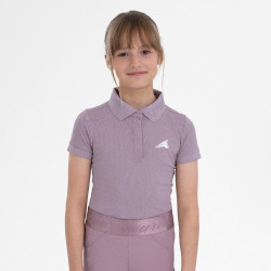 Poloshirt met korte mouwen Euro-Star Mara Kids Vlierbes Bruin
