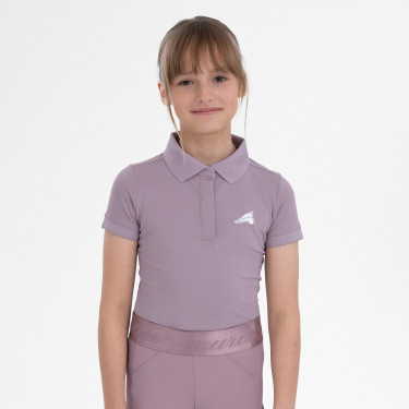 Poloshirt met korte mouwen Euro-Star Mara Kids Vlierbes Bruin