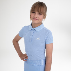 Poloshirt met korte mouwen Euro-Star Mara Kids Lichtblauw Poloshirt met korte mouwen Euro-Star Mara Kids Lichtblauw
