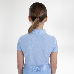 Poloshirt met korte mouwen Euro-Star Mara Kids Lichtblauw Poloshirt met korte mouwen Euro-Star Mara Kids Lichtblauw