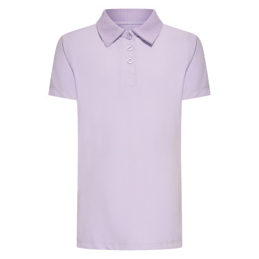 Imperial Riding Marly Kids polo met korte mouwen Glycine Violet Imperial Riding Marly Kids polo met korte mouwen Glycine Violet