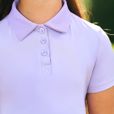 Imperial Riding Marly Kids polo met korte mouwen Glycine Violet Imperial Riding Marly Kids polo met korte mouwen Glycine Violet