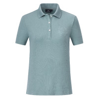 HV Polo Norma dames poloshirt met korte mouwen Aqua sky