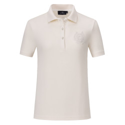 HV Polo Norma dames poloshirt met korte mouwen Wit HV Polo Norma dames poloshirt met korte mouwen Wit