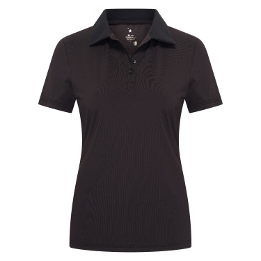 Dames poloshirt met korte mouwen Imperial Riding Marly Zwart