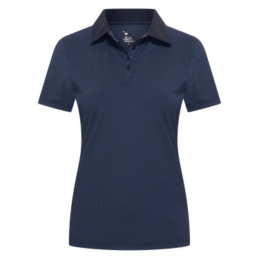 Dames poloshirt met korte mouwen Imperial Riding Marly Marine Marineblauw Dames poloshirt met korte mouwen Imperial Riding Marly Marine Marineblauw
