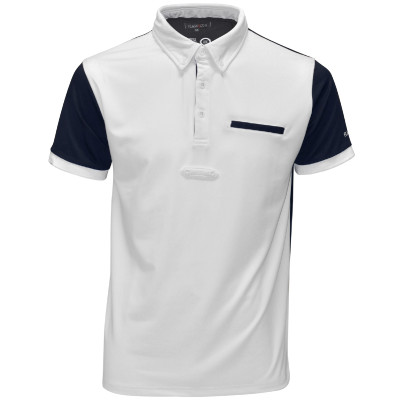 Polo homme Urbano manches courtes Flags & Cup Bleu marine