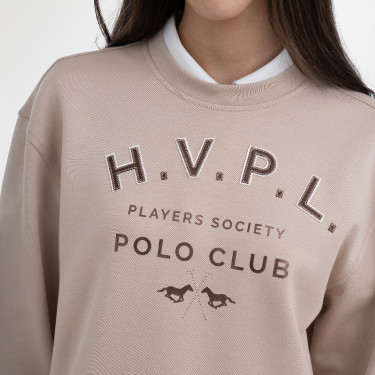 Sweater HV Polo Janice dames Champagne Beige Sweater HV Polo Janice dames Champagne Beige