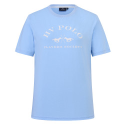 HV Polo Natalie dames T-shirt met korte mouwen Poederblauw