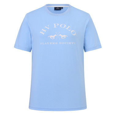 HV Polo Natalie dames T-shirt met korte mouwen Poederblauw