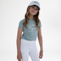 T-shirt met korte mouwen HV Polo Natalie Kids Aqua sky