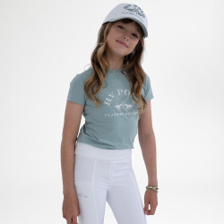 T-shirt met korte mouwen HV Polo Natalie Kids Aqua sky
