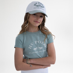 T-shirt met korte mouwen HV Polo Natalie Kids Aqua sky