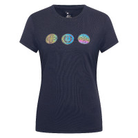 Dames T-shirt met korte mouwen Imperial Riding Holographics Marine Marineblauw Dames T-shirt met korte mouwen Imperial Riding Holographics Marine Marineblauw