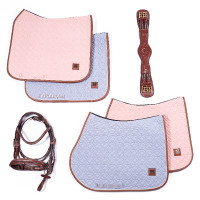 HV Polo Luxi Dressage zadeldekje Espresso Bruin HV Polo Luxi Dressage zadeldekje Espresso Bruin