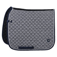 HV Polo Pilar print dressuurzadeldek Marine Marineblauw
