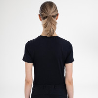 Dames T-shirt met korte mouwen Euro-Star Amelia Zwart Dames T-shirt met korte mouwen Euro-Star Amelia Zwart