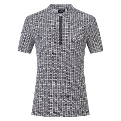 HV Polo Nancy dames T-shirt met korte mouwen Marine Marineblauw