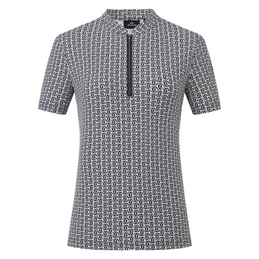 HV Polo Nancy dames T-shirt met korte mouwen Marine Marineblauw