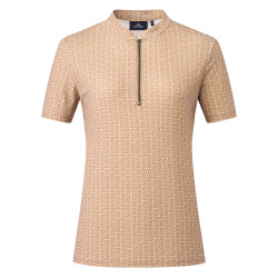 HV Polo Nancy dames T-shirt met korte mouwen Champagne Beige