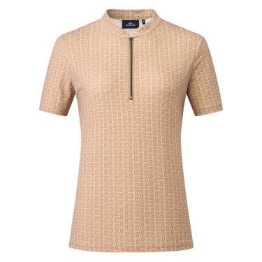 HV Polo Nancy dames T-shirt met korte mouwen Champagne Beige