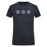 T-shirt met korte mouwen Imperial Riding Holographics Kids Zwart T-shirt met korte mouwen Imperial Riding Holographics Kids Zwart