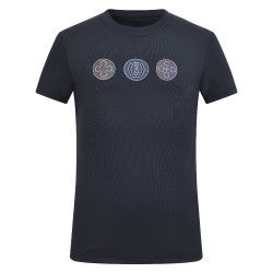 T-shirt met korte mouwen Imperial Riding Holographics Kids Zwart