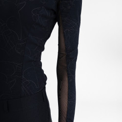 Dames longsleeve-top Euro-Star Joline Zwart