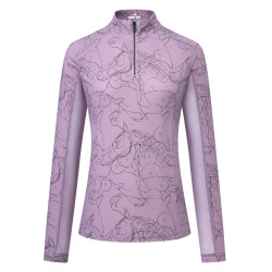 Dames longsleeve-top Euro-Star Joline Vlierbes Bruin