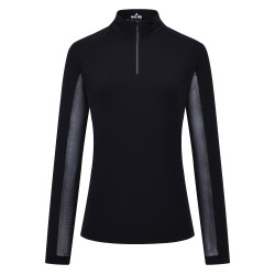 Euro-Star Joly dames longsleeve top Zwart
