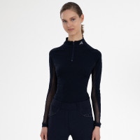 Euro-Star Joly dames longsleeve top Zwart Euro-Star Joly dames longsleeve top Zwart