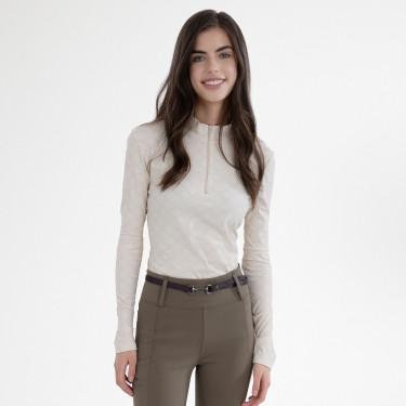HV Polo Nadia longsleeve top Set Wit