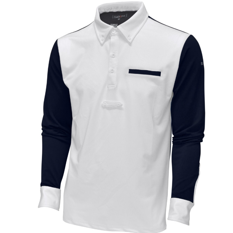 Herenpolo Urbano lange mouwen Flags & Cup Herenpolo Urbano lange mouwen Flags & Cup