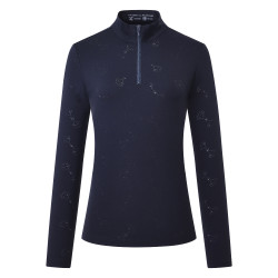 HV Polo Nardia dames longsleeve top Marine Marineblauw