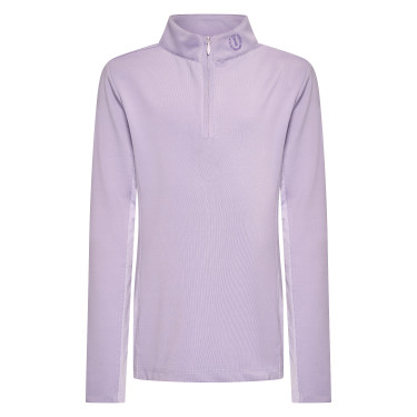 Lange mouwen top Imperial Riding Jamy mesh Kids Glycine Violet Lange mouwen top Imperial Riding Jamy mesh Kids Glycine Violet