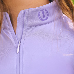 Lange mouwen top Imperial Riding Jamy mesh Kids Glycine Violet Lange mouwen top Imperial Riding Jamy mesh Kids Glycine Violet